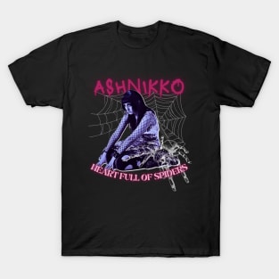 Ashnikko Weedkiller Heart Full of Spiders T-Shirt